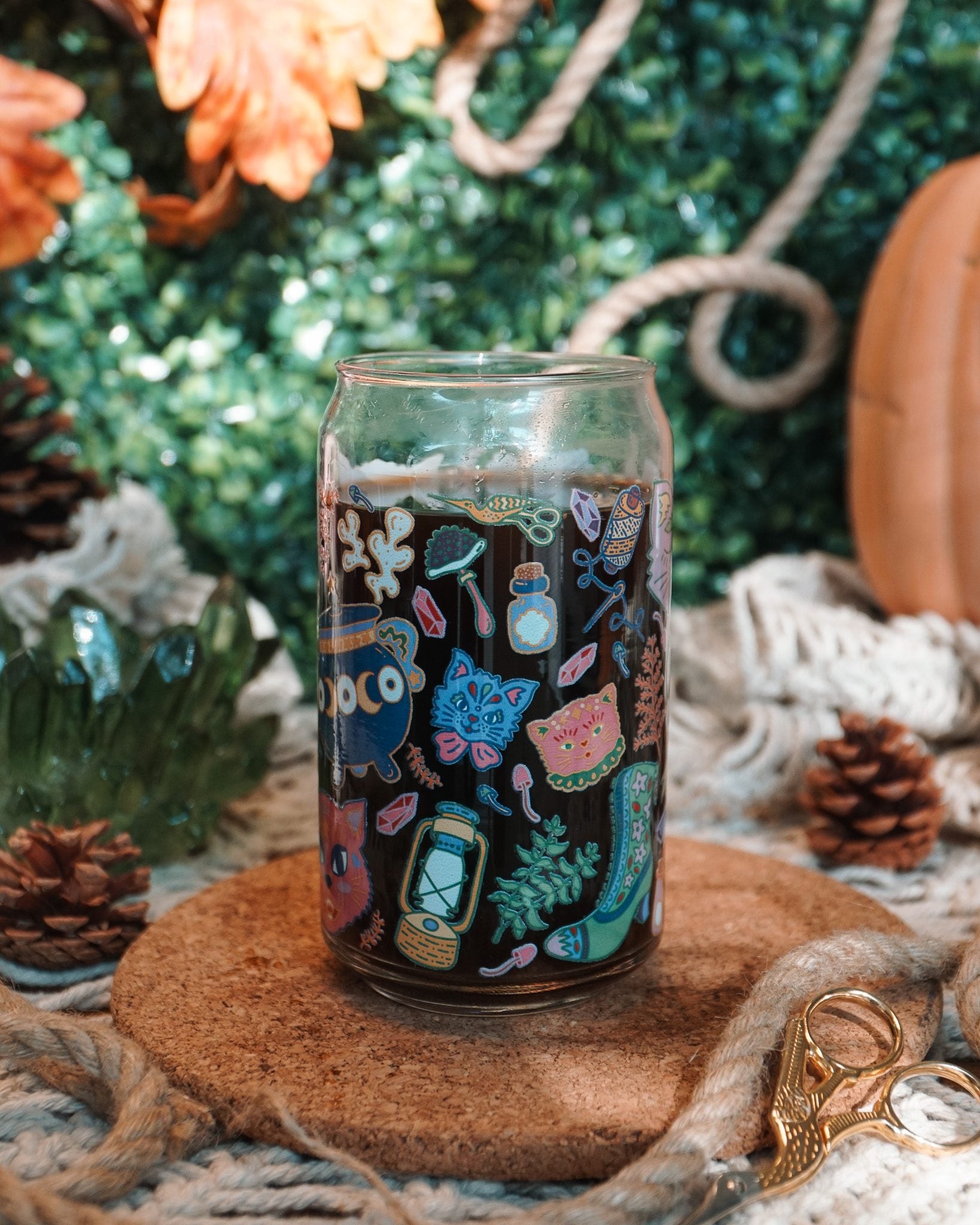 Kitsch Witch Glass