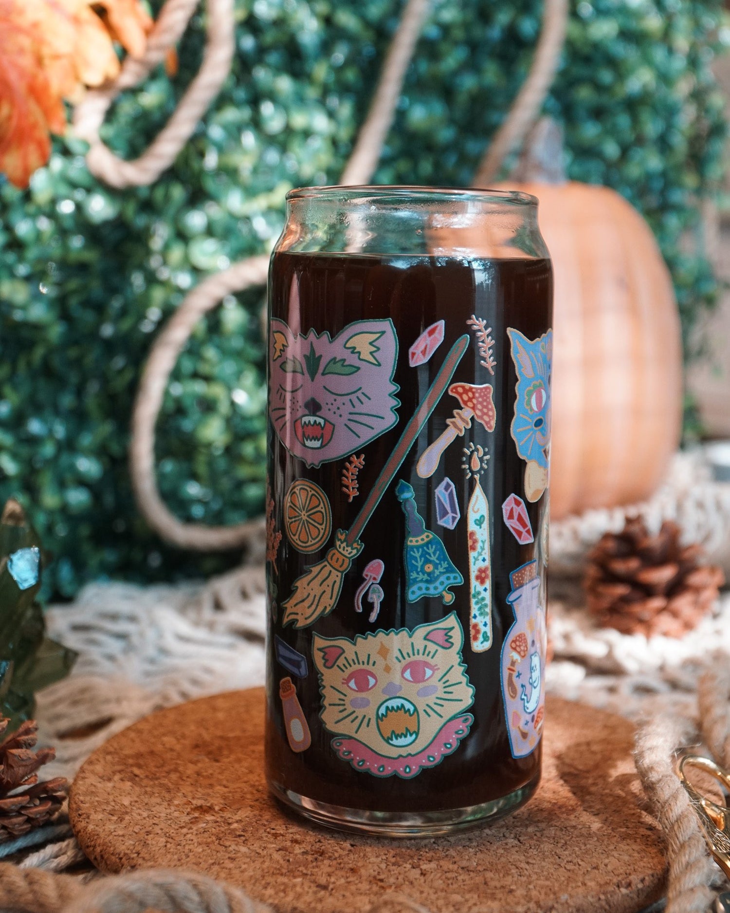 Kitsch Witch Glass