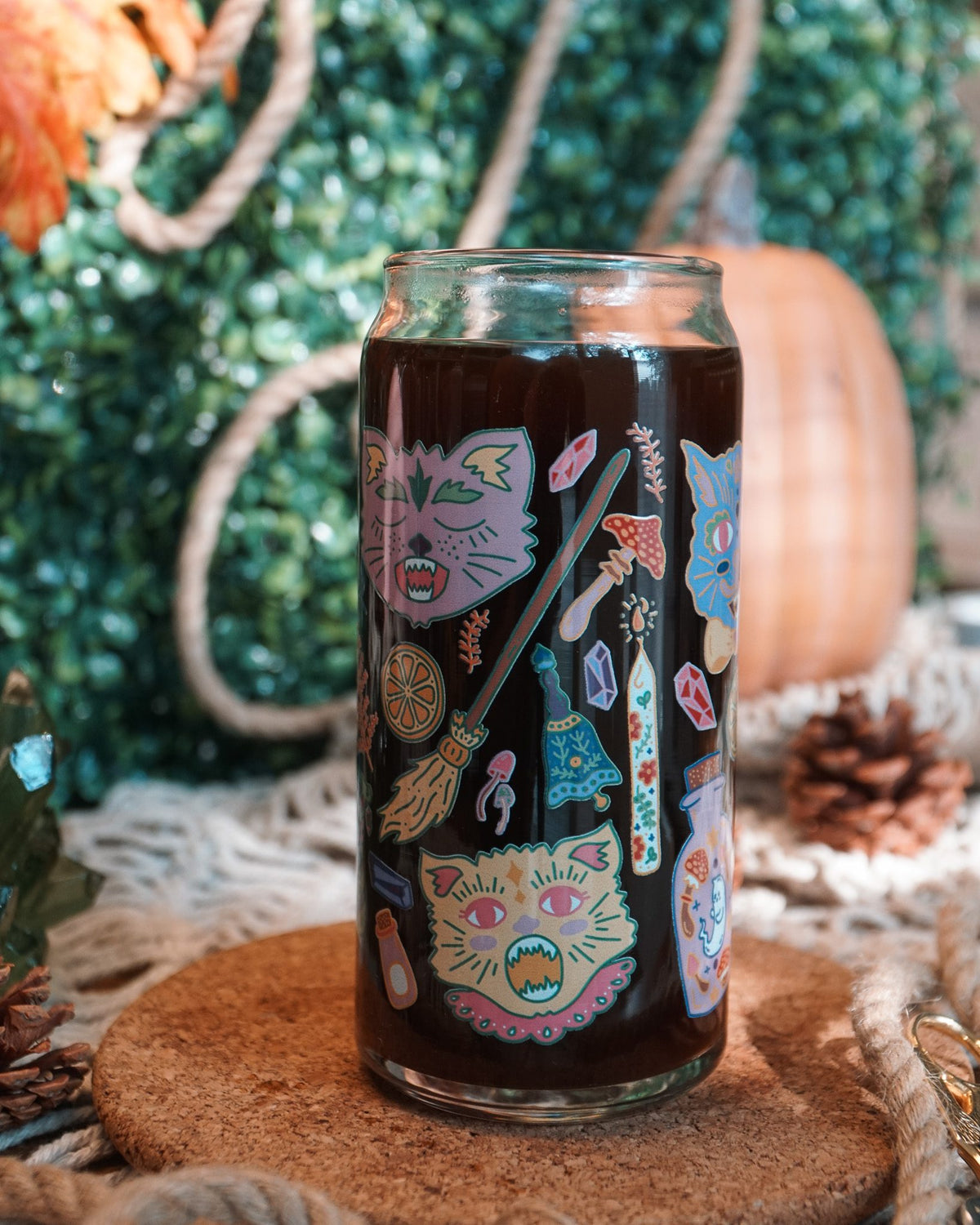 Kitsch Witch Glass