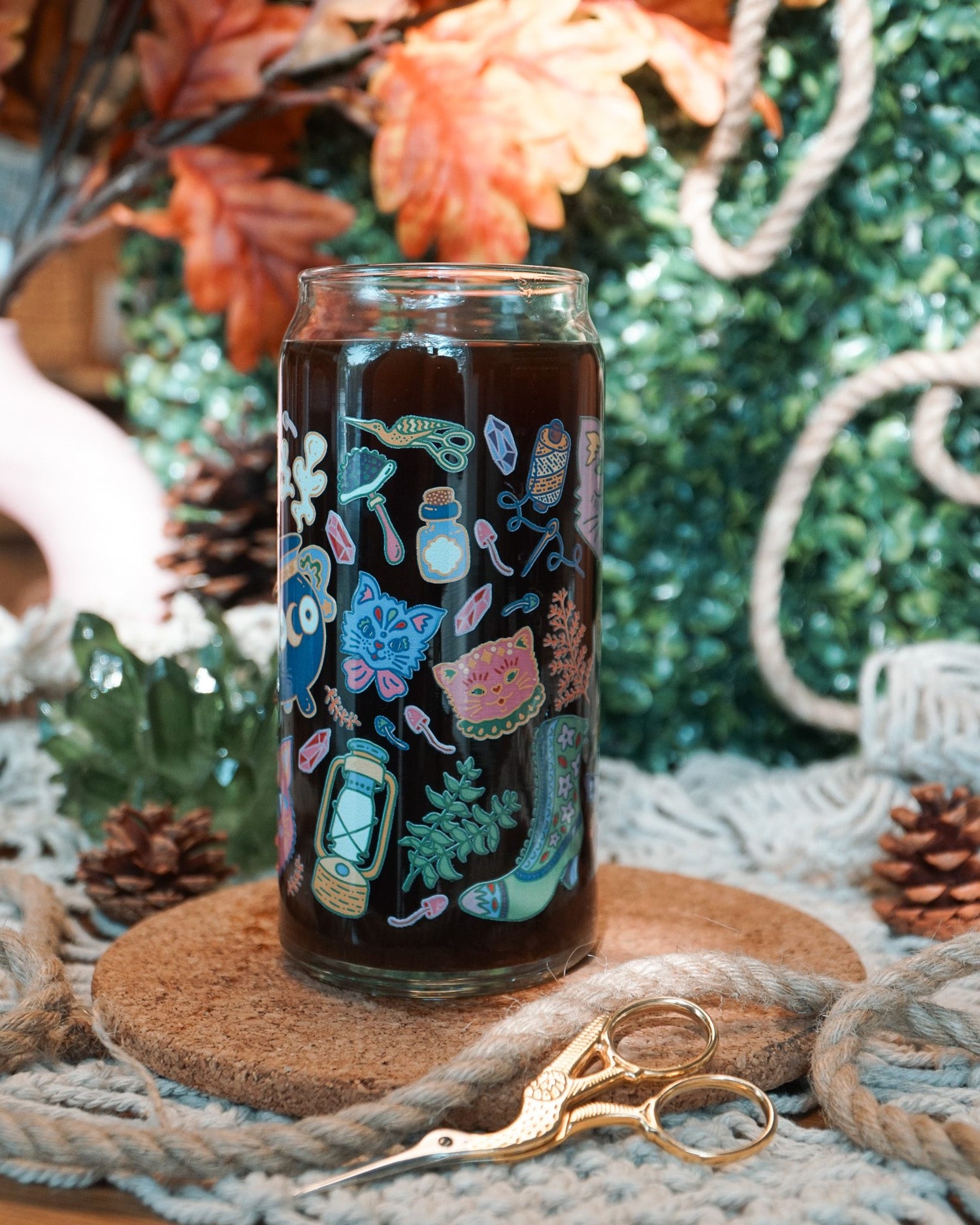 Kitsch Witch Glass