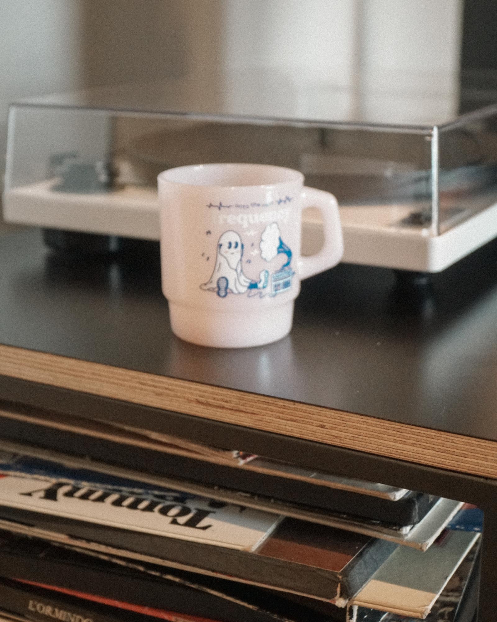 "Onto the Next Frequency" Spooky Diner Mug