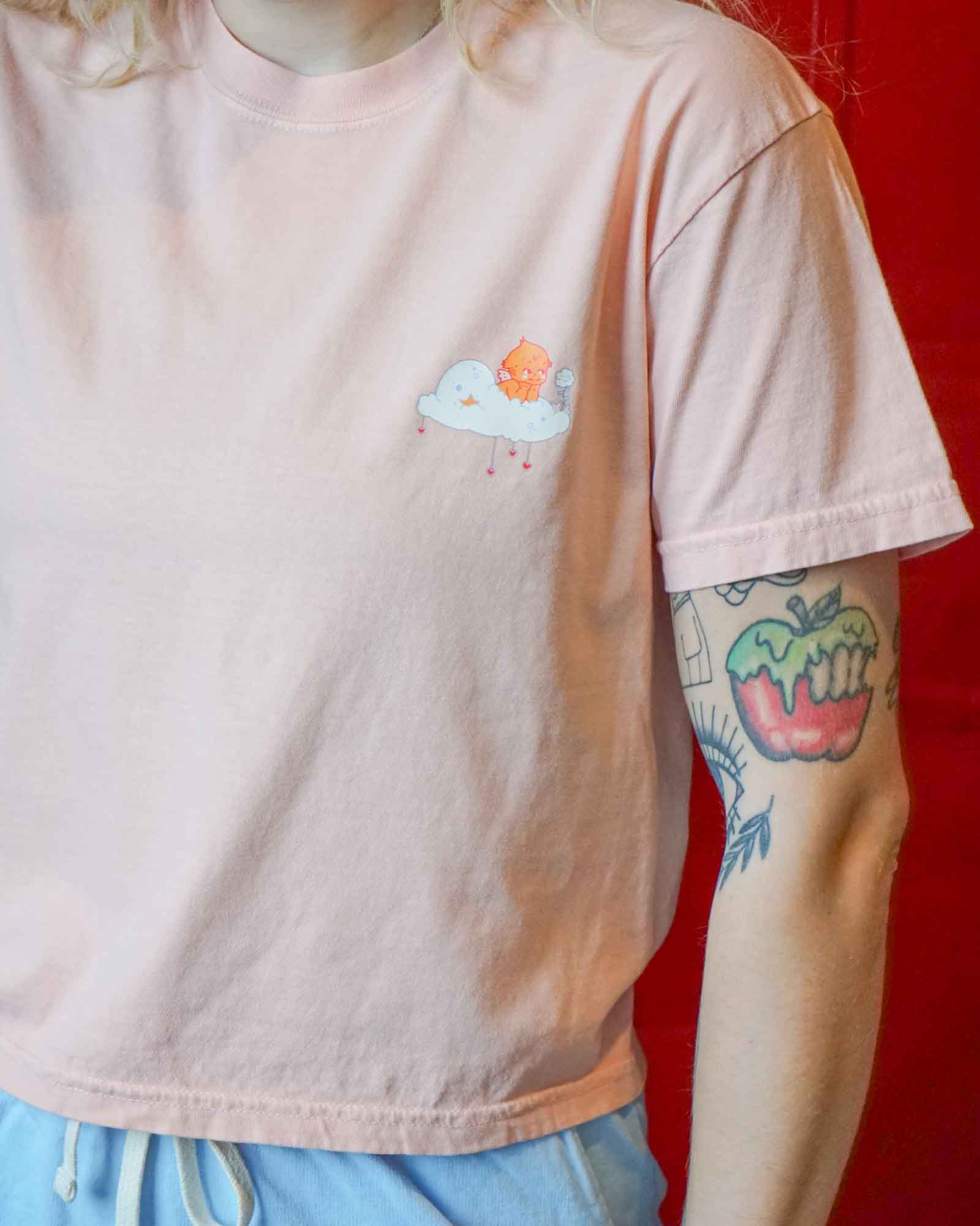 Cloud Kewpie Land - Boxy Crop