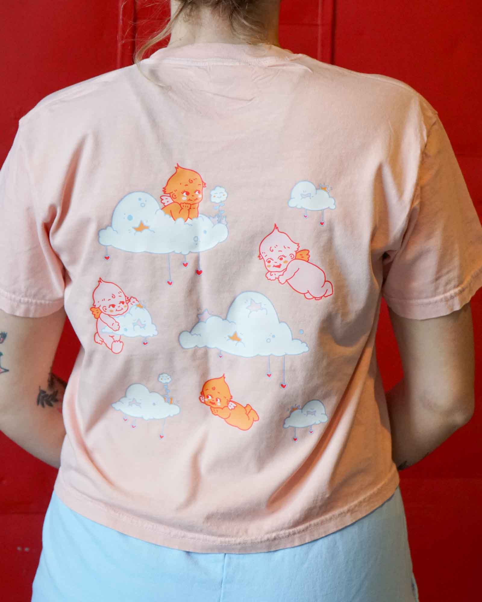 Cloud Kewpie Land - Boxy Crop