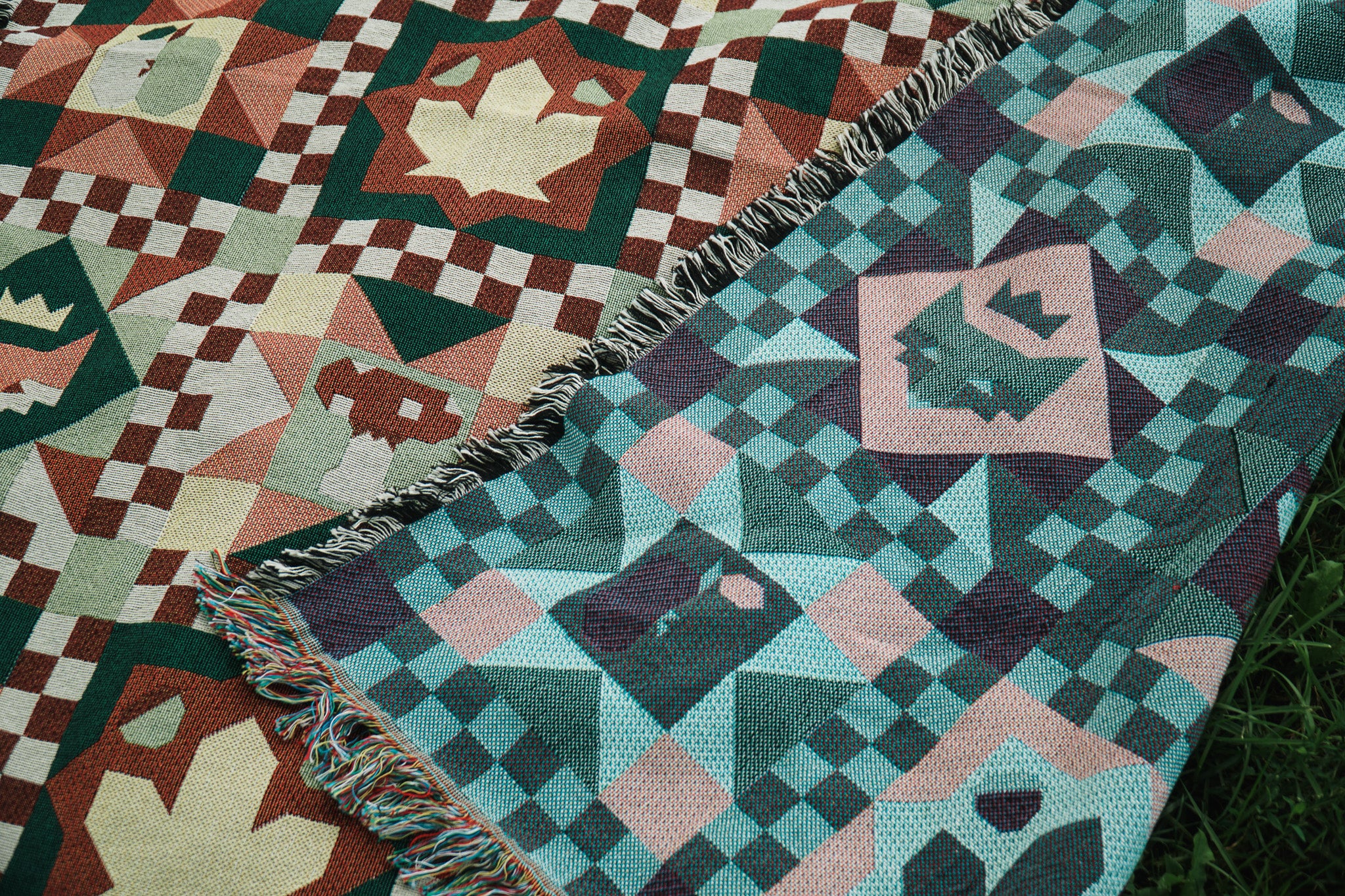 Autumn Quilt Tapestry Blanket