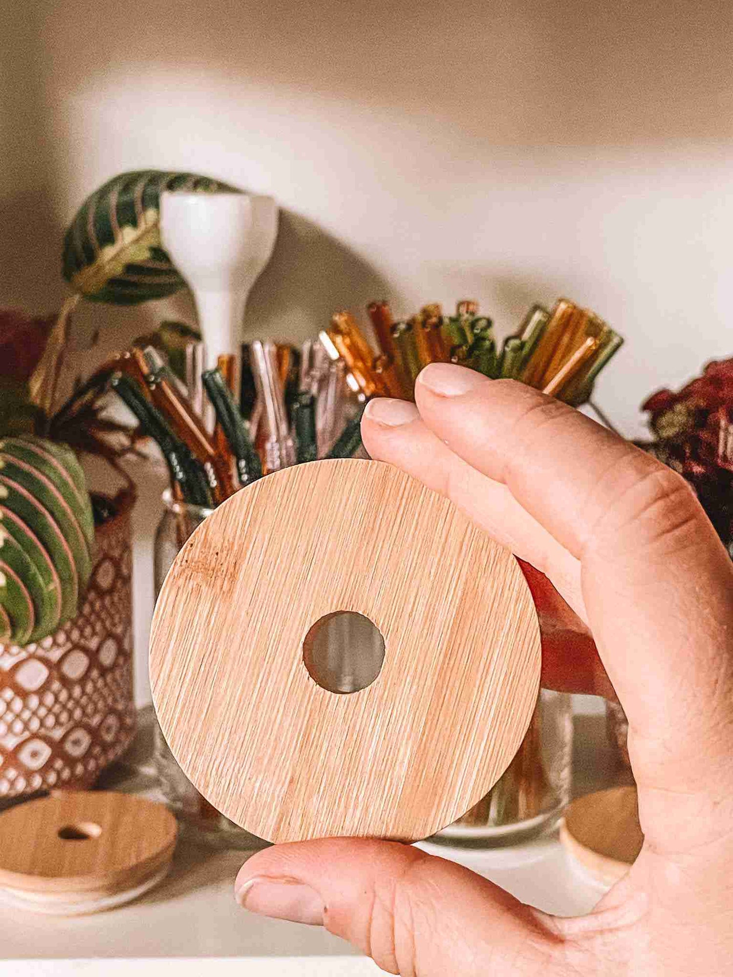 Bamboo Lid