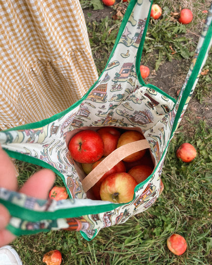 Cafe Hopper Reusable Bag