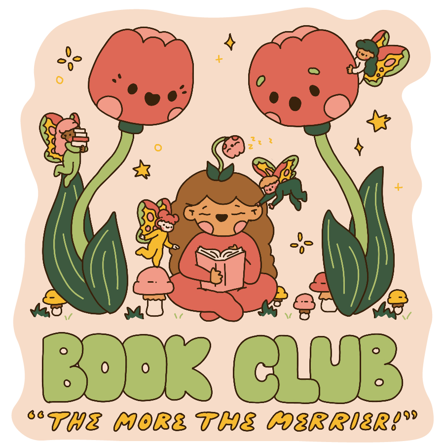 Book Club Sticker