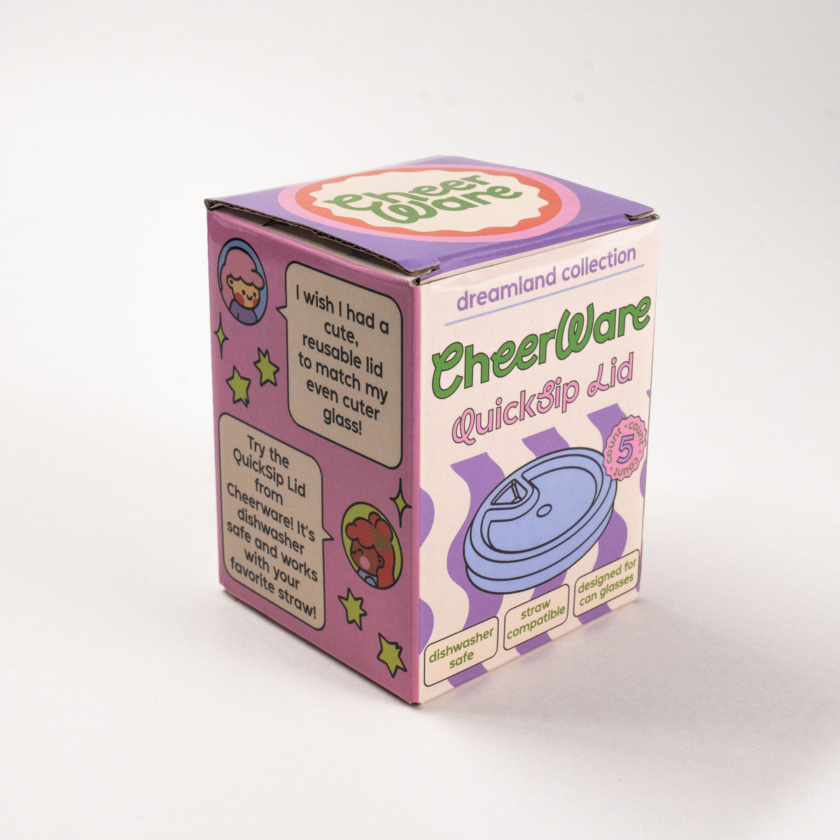 QuickSip Lid - Multicolor 5 Pack