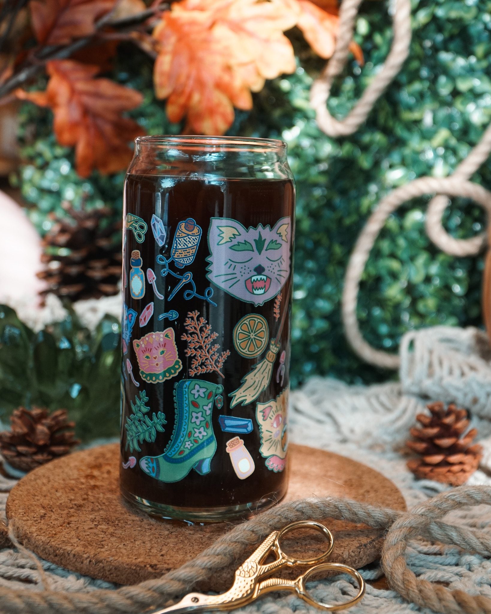 Kitsch Witch Glass