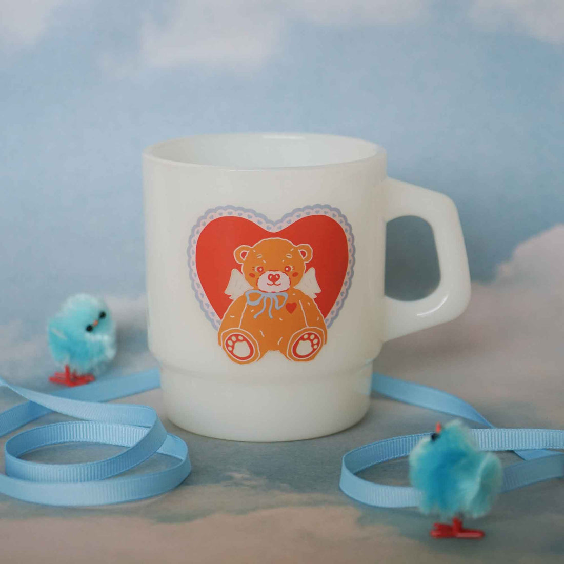 Coquette Teddy Cute Diner Mug