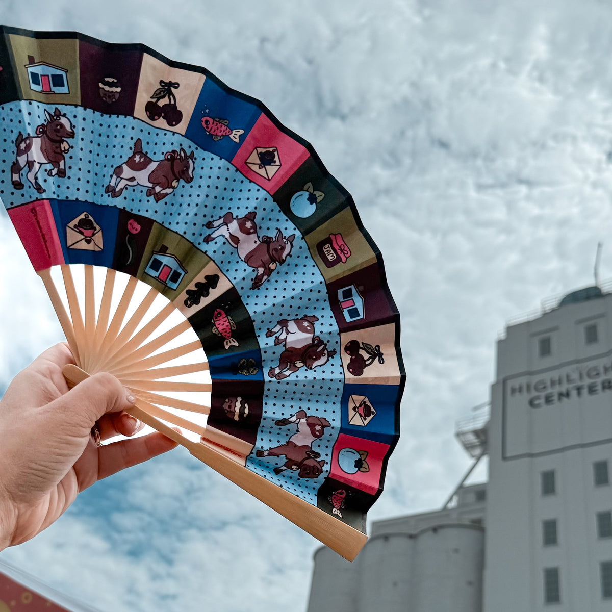 Goat Hand Fan