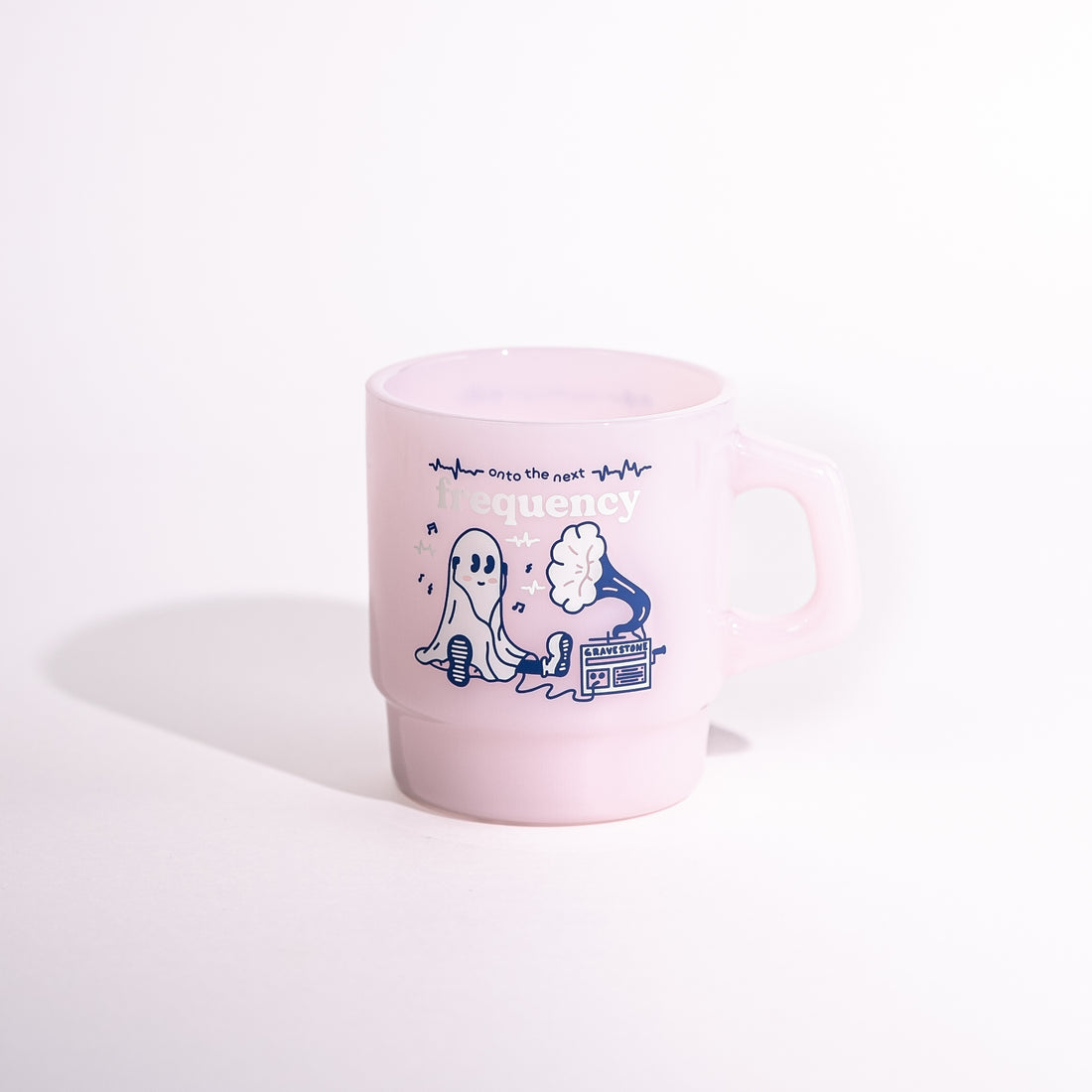 &quot;Onto the Next Frequency&quot; Spooky Diner Mug