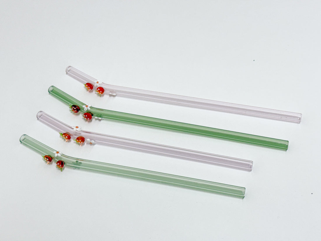 Strawberry Blossom Straw