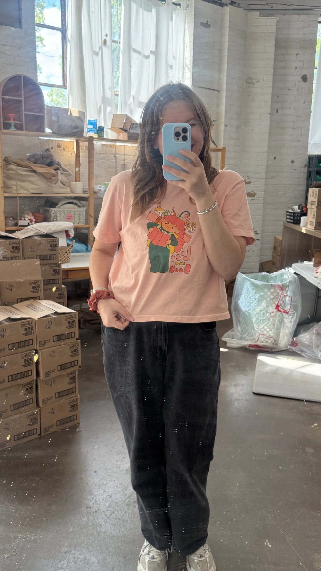 Lost in a book tee