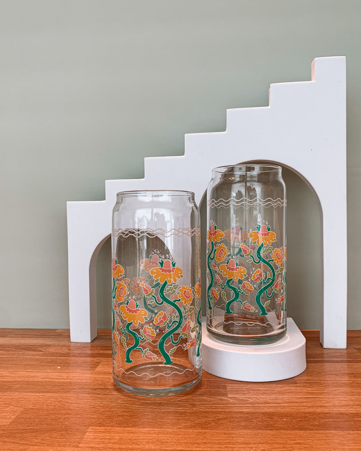 Ditzy Daisy Glass