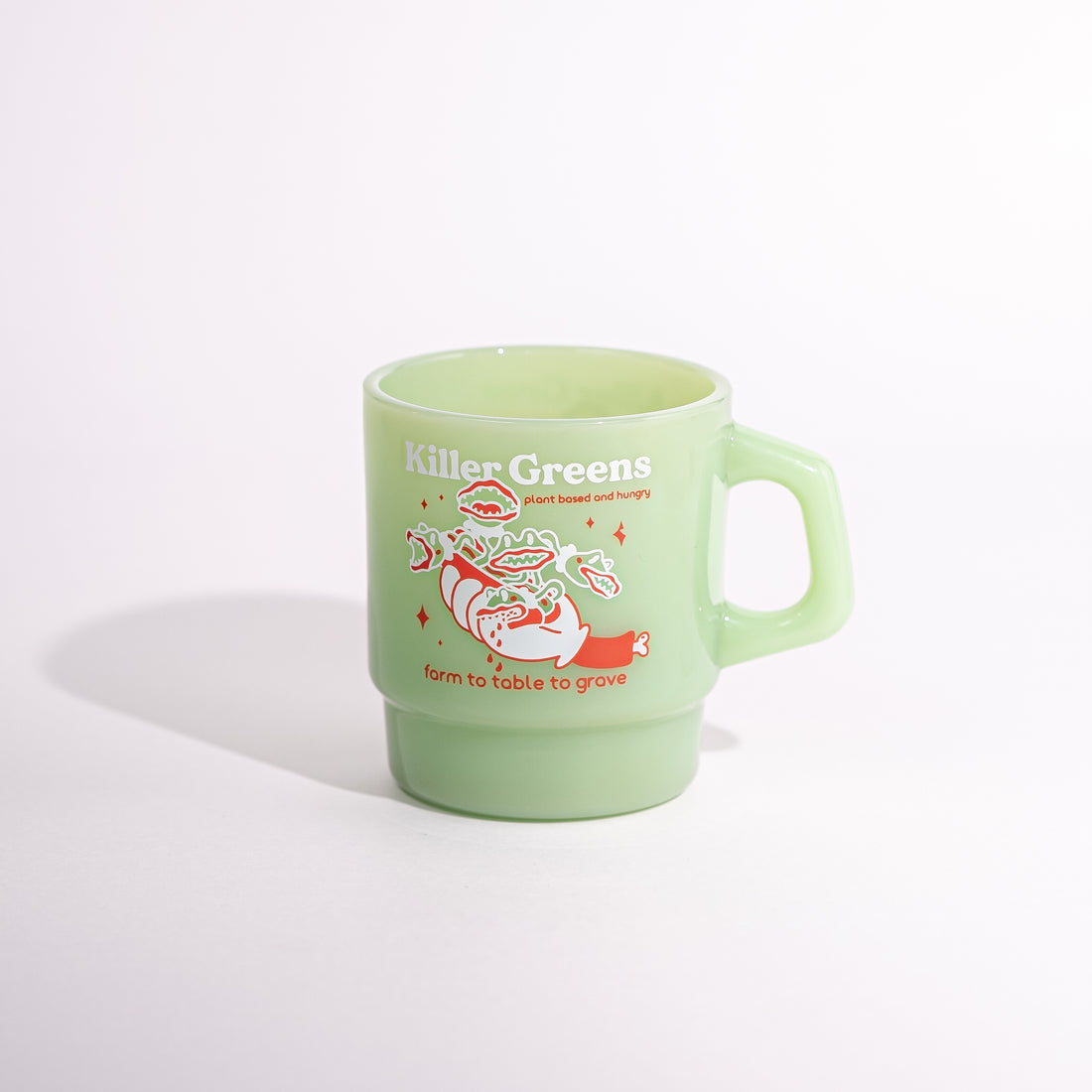 &quot;Killer Greens&quot; Spooky Diner Mug