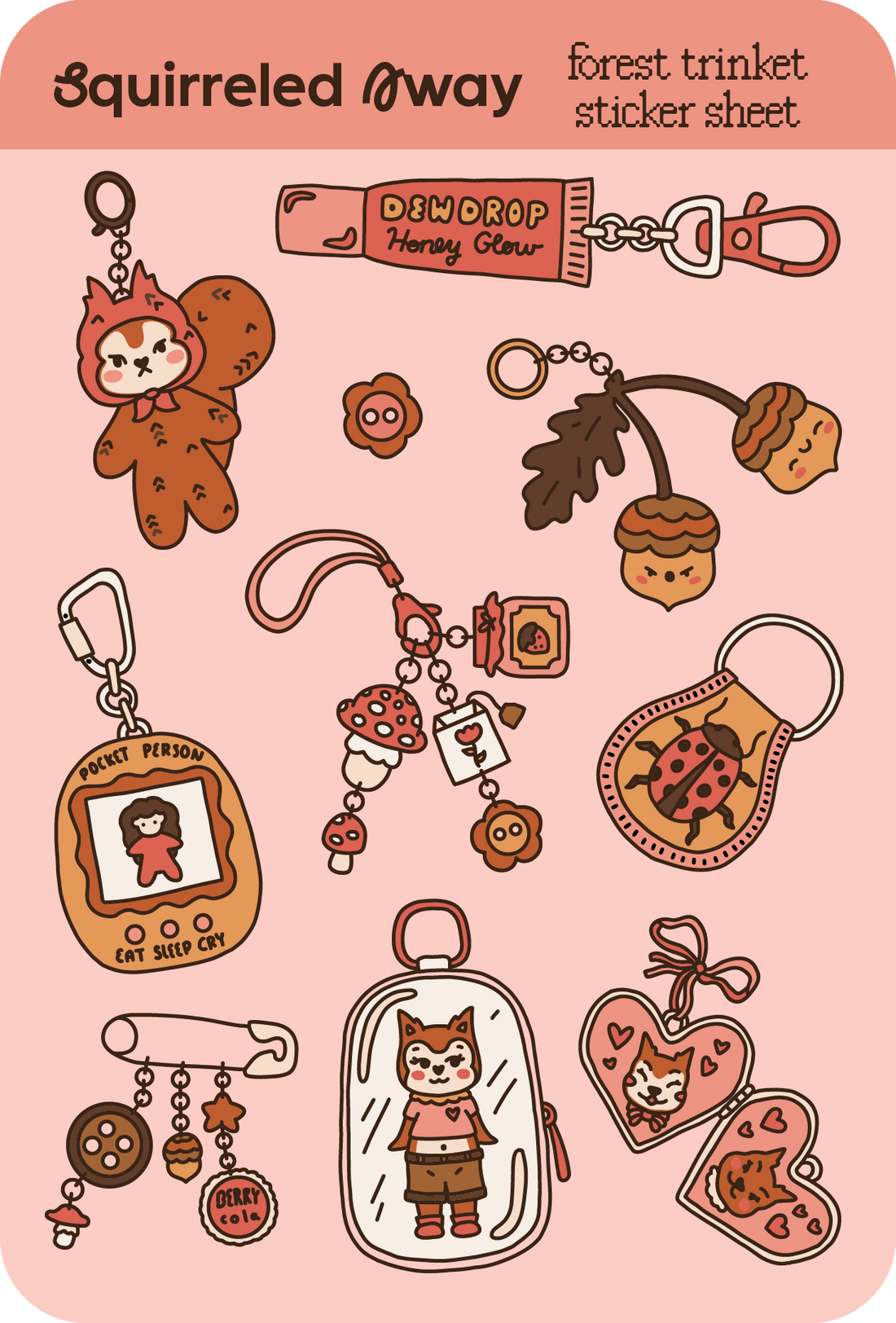 Trinkets Sticker Sheet
