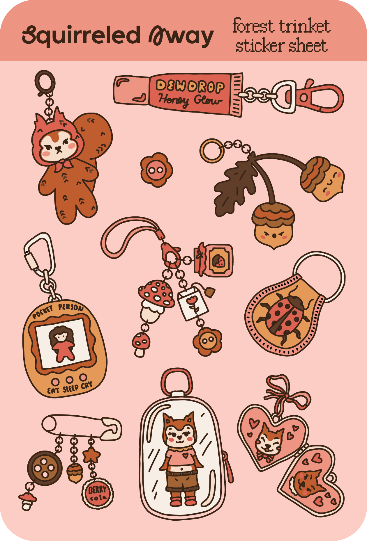 Trinkets Sticker Sheet